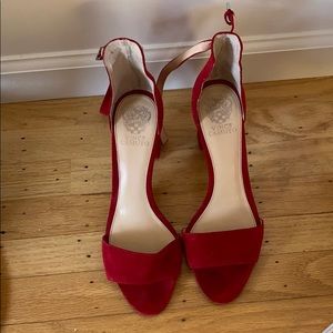 Vince Camino Red Shoes
